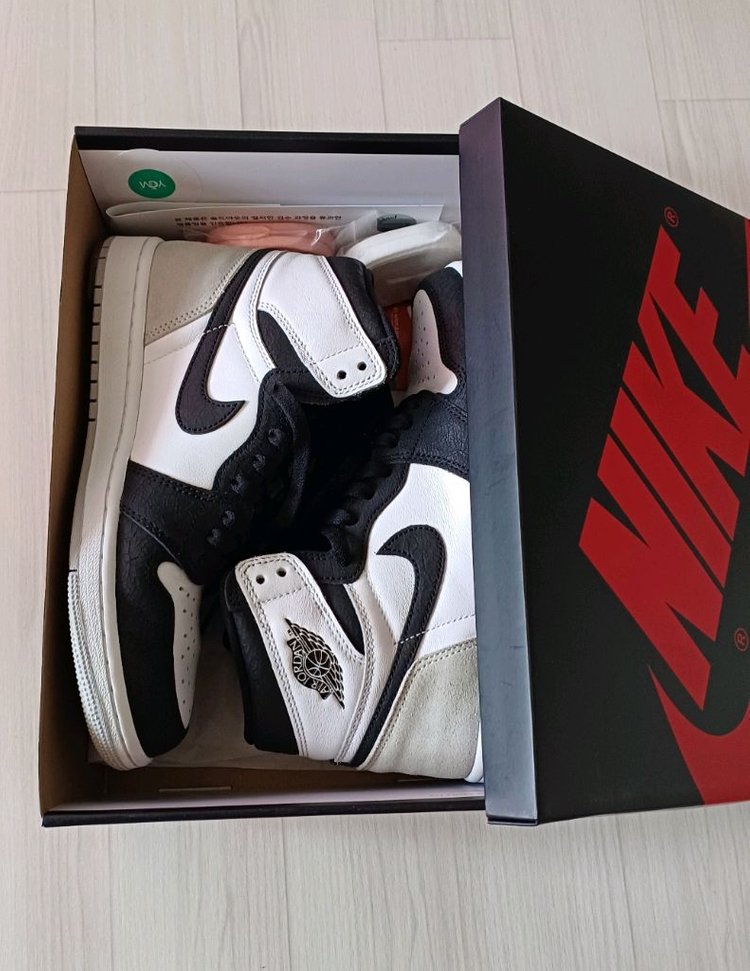 나이키 조던1 OG 레트로하이 블리치드코랄 255 이미지