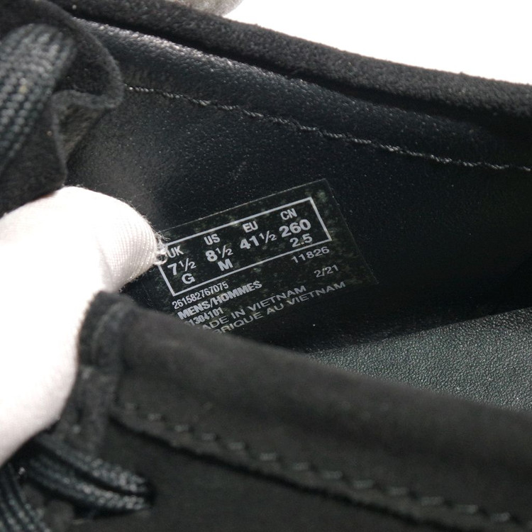 클락스 월라비 블랙 스웨이드 260 이미지