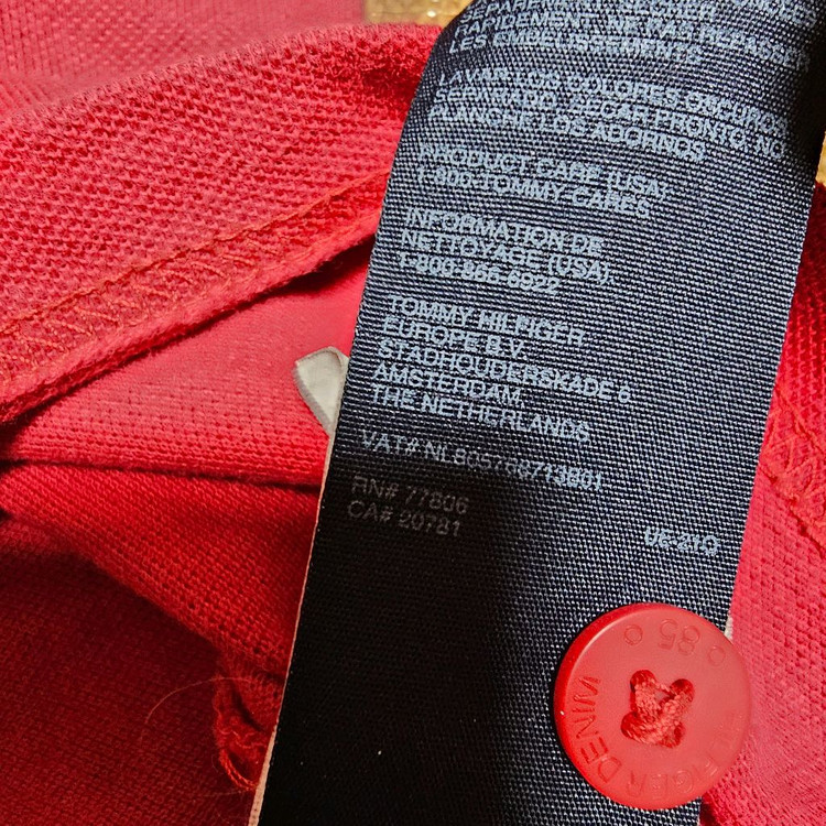 타미힐피거 카라티97사이즈 이미지