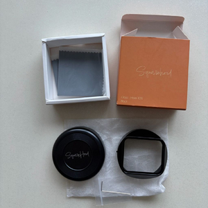 후지필름 스퀘어후드 X100VI X100V 헤이즈 10% 필터 사각 후드 블랙 이미지