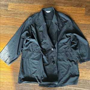 블랙 더블단추 여성자켓 이미지