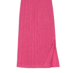 플리츠플리즈 라미스커트 이미지