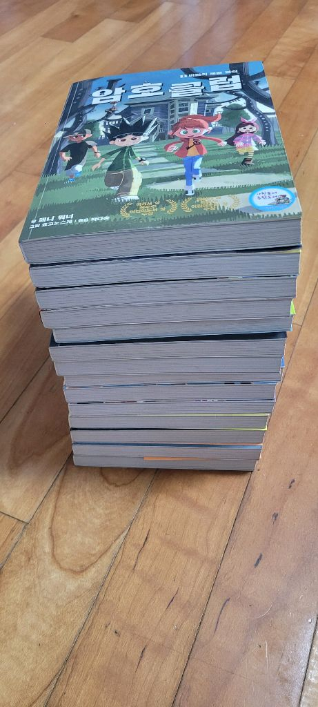 암호 클럽 1권부터 14권, 마지막 수학 전사 이미지