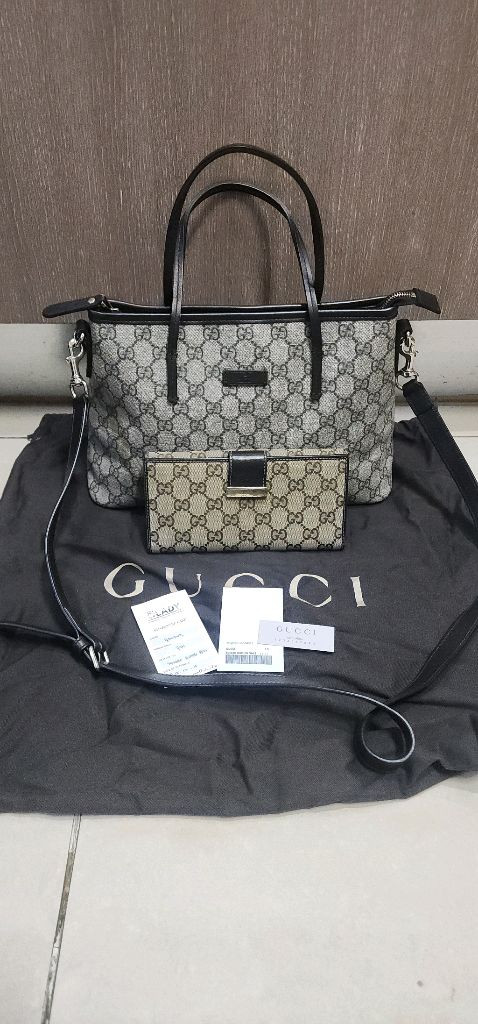 구찌 지퍼 토드앤 크로스백 이미지