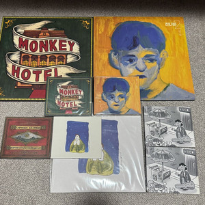 잔나비 몽키호텔 전설 소품집 등 lp cd 일괄 판매 이미지