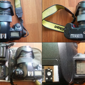 디카, 디지털 카메라, DSLR 니콘 D100, 니콘 쿨픽스 P100, 필름 카메라, 대형 가방, 삼각대, 셀카봉 이미지