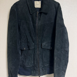 망고 다크네이비 스웨이드(리얼돈피) 투웨이자켓 L(L) 이미지