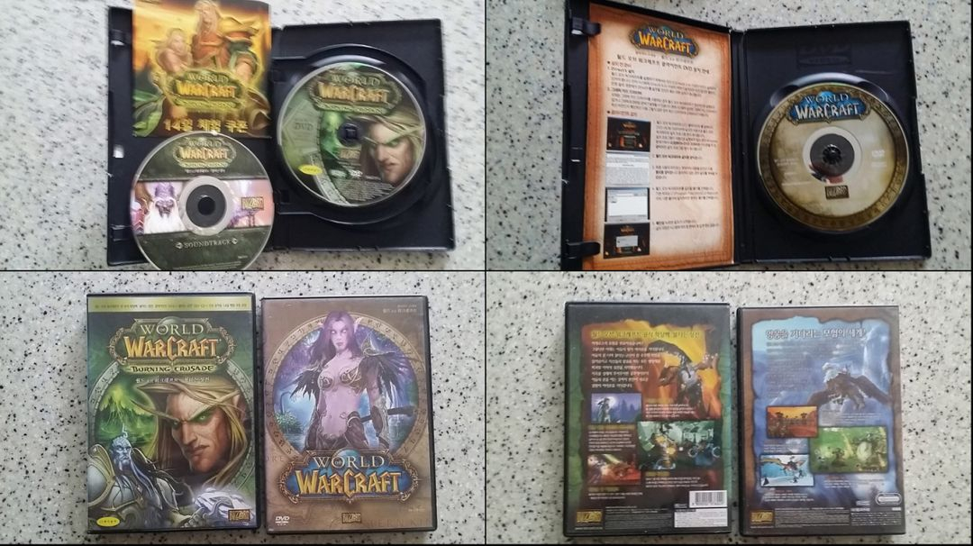 고전 PC 게임 피파 2004, 데빌 메이 크라이4, 해리포터, 반지의 제왕, 브루드워, 워크레프트3, 디아블로2 이미지