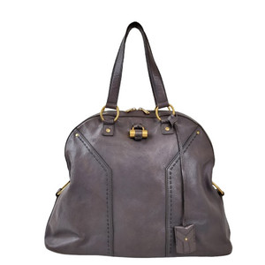 정품 생로랑(입생로랑) 뮤즈백 그레이 라지 이미지