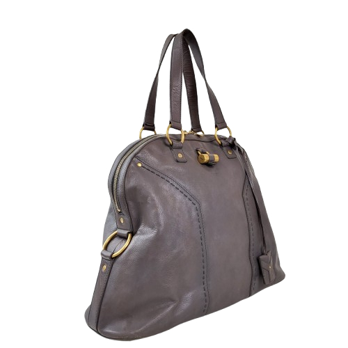 정품 생로랑(입생로랑) 뮤즈백 그레이 라지 이미지