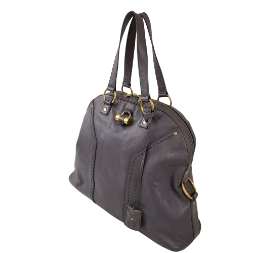 정품 생로랑(입생로랑) 뮤즈백 그레이 라지 이미지