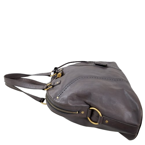 정품 생로랑(입생로랑) 뮤즈백 그레이 라지 이미지