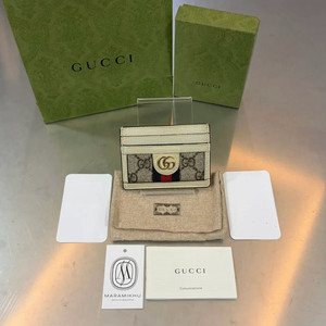 구찌 GG 오피디아 금장 카드지갑 이미지