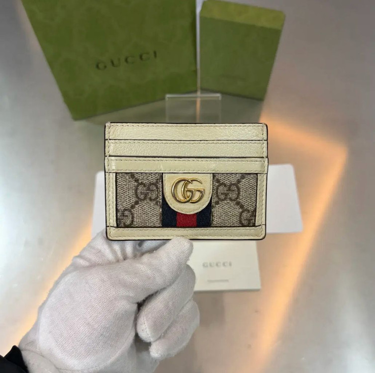 구찌 GG 오피디아 금장 카드지갑 이미지