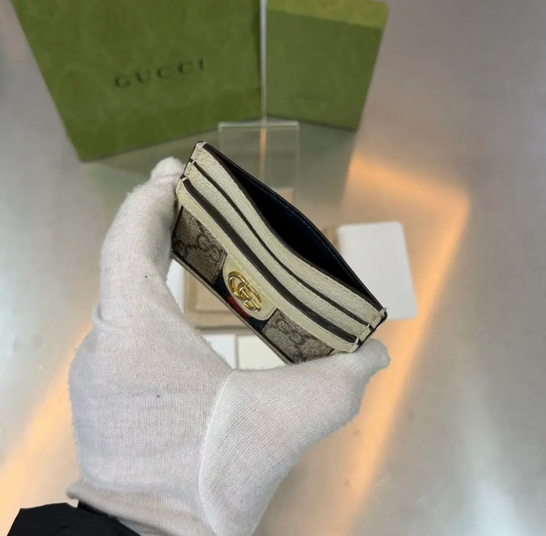 구찌 GG 오피디아 금장 카드지갑 이미지