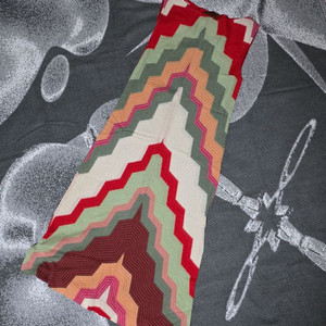 미쏘니 정품 패턴 니트 원피스 이미지