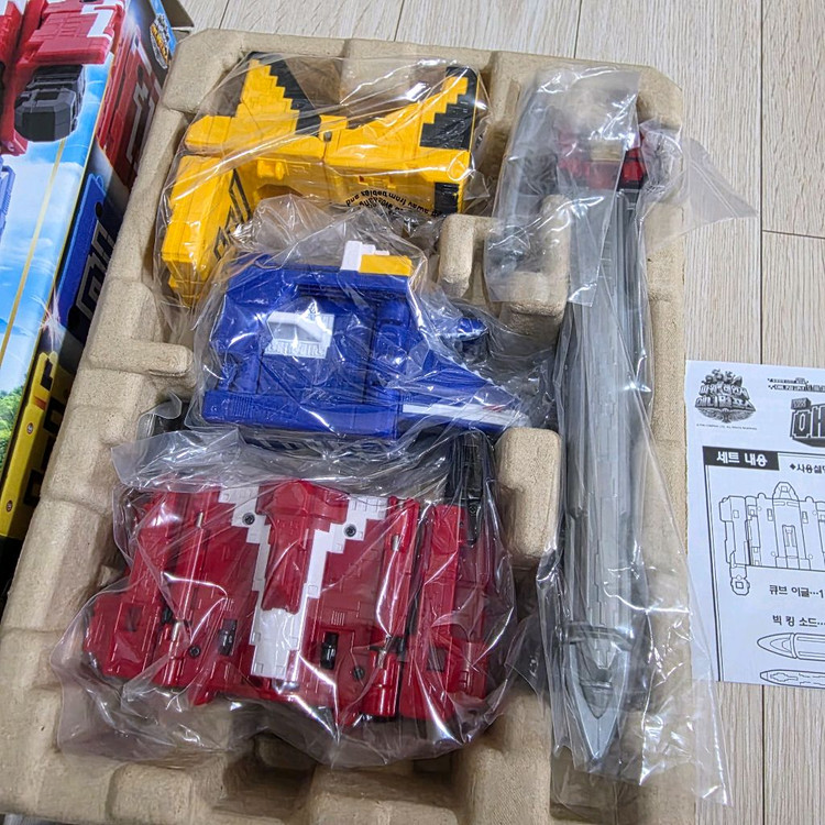 반다이정품 애니멀포스 애니멀킹, 와일드킹 박스세트 팝니다 이미지