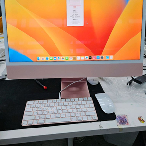 아이맥 24인치 M1 16G 1TB 풀 구성 이미지