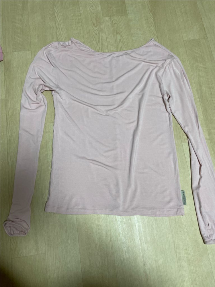 무브웜 워머 티셔츠 (핑크 M) 이미지