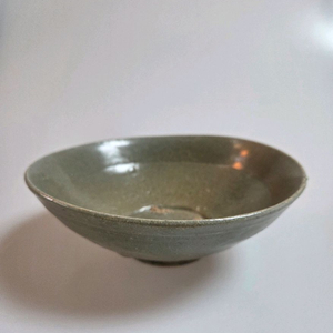 골동품 고려시대 고려청자다완 이미지