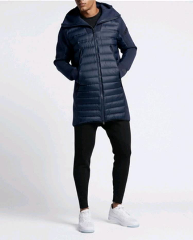 나이키 테크플리스 에어로로프트 구스다운 롱패딩자켓 L(105) 이미지