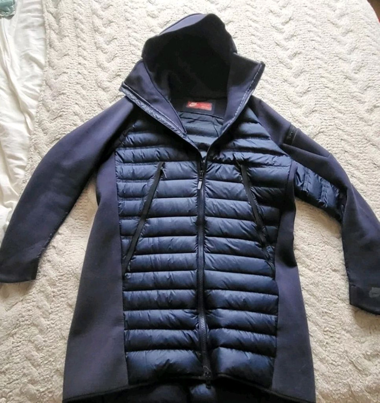 나이키 테크플리스 에어로로프트 구스다운 롱패딩자켓 L(105) 이미지