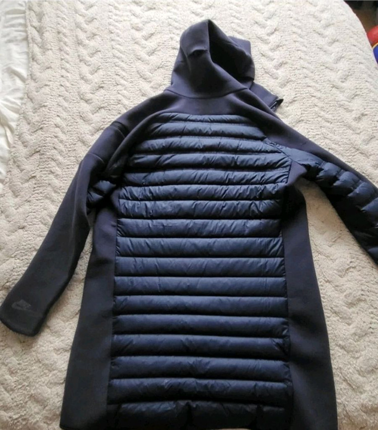 나이키 테크플리스 에어로로프트 구스다운 롱패딩자켓 L(105) 이미지