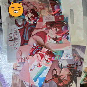 나케 서코 미캉작가님 레드후드 굿즈 풀세트 이미지