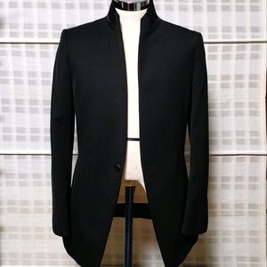 (한섬) 시스템 옴므 검정 코트 자켓 95 이미지