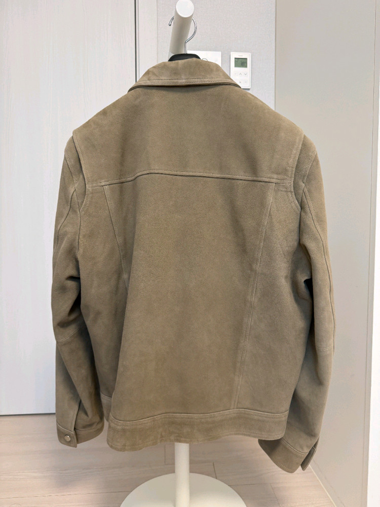 느와르 라르메스 스웨이드 자켓 베이지 48 이미지