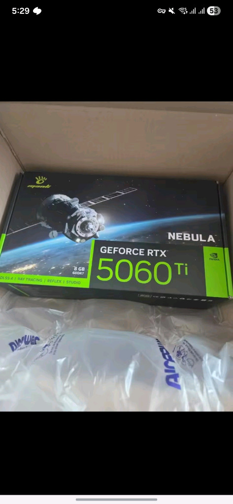 미개봉) 만리 RTX 5060Ti NEBULA 그래픽카드 이미지