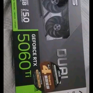 미개봉) ASUS DUAL RTX 5060Ti 그래픽카드 이미지
