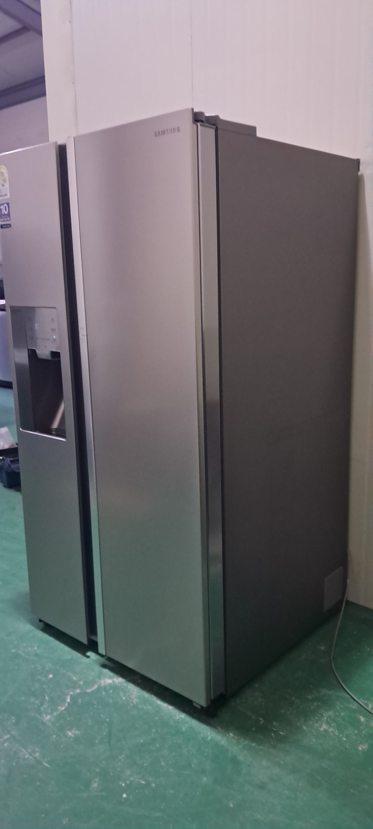 1595 삼성 785L 2도어 정수기양문형냉장고(메탈) 이미지