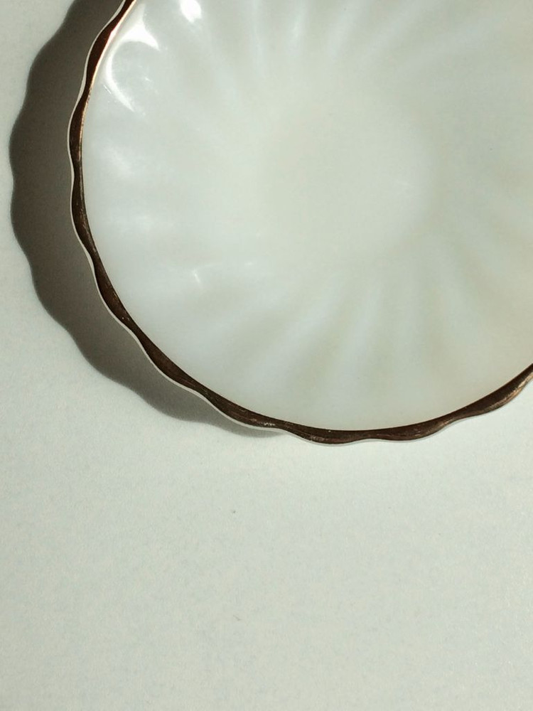 빈티지) 빈티지 앵커호킹 22k 골든쉘 에스프레소잔+소서 이미지