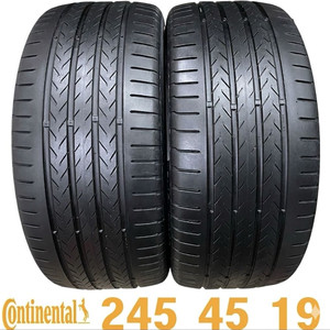 245 45 19 (중고) 콘티넨탈 에코콘택트 6Q 2본셋트가격 이미지