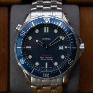 오메가 씨마스터 300 청판 41mm 쿼츠 시계 이미지