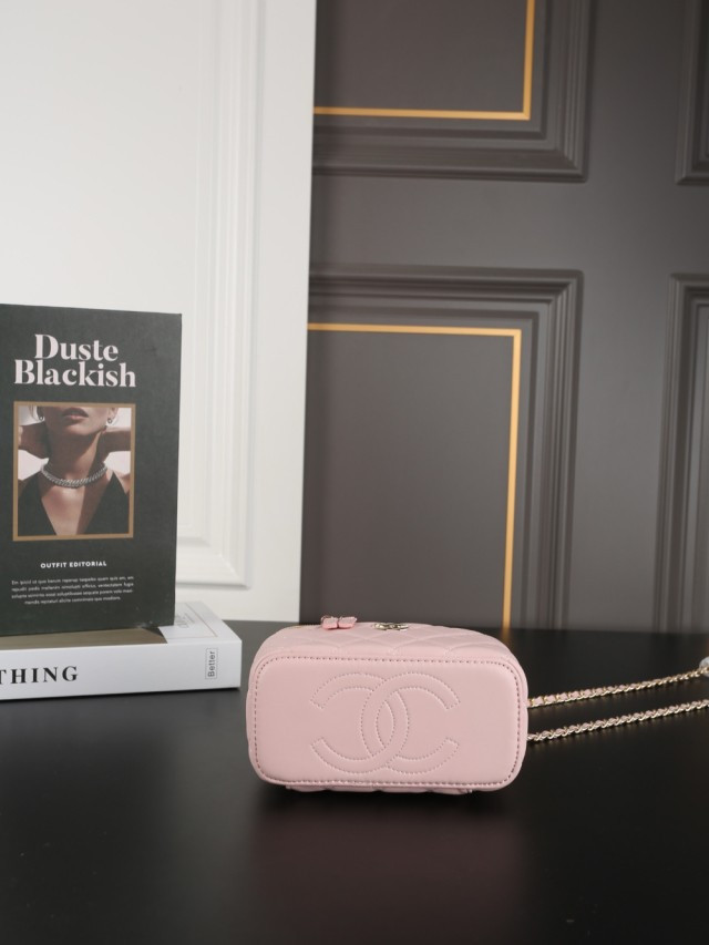 샤넬 체인 탑핸들 베니티백 이미지