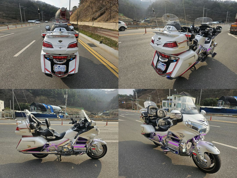 혼다골드윙1800 17년6만 7777포커넘버 판매합니다 이미지