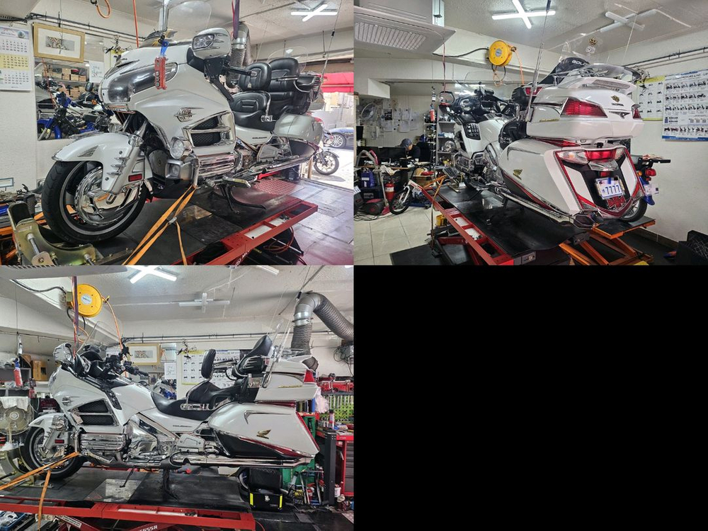 혼다골드윙1800 17년6만 7777포커넘버 판매합니다 이미지