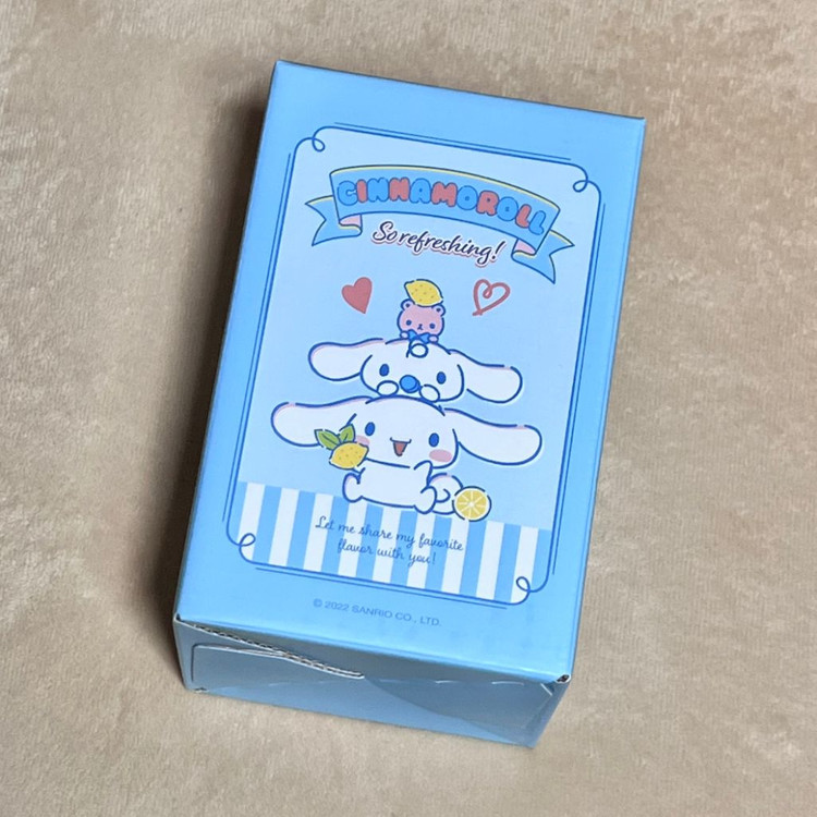 산리오 시나모롤 후르츠 유리컵 이미지