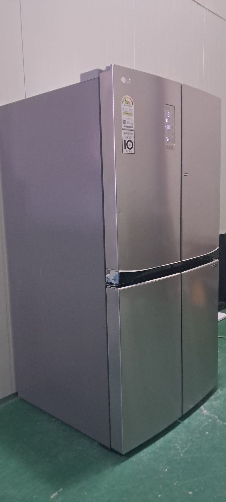 1624 엘지디오스 910L 4도어양문형냉장고(메탈) 이미지