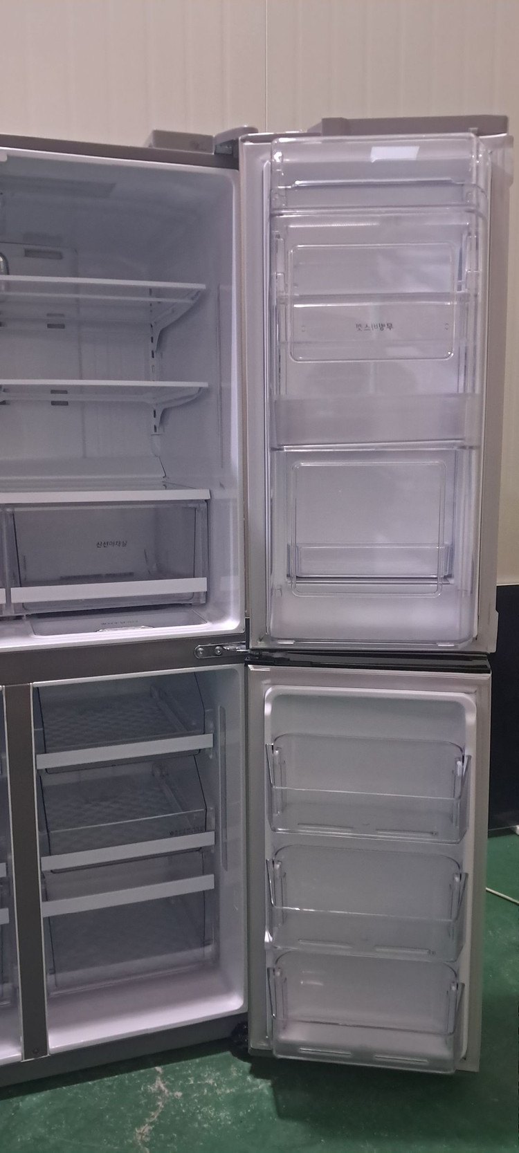 1624 엘지디오스 910L 4도어양문형냉장고(메탈) 이미지