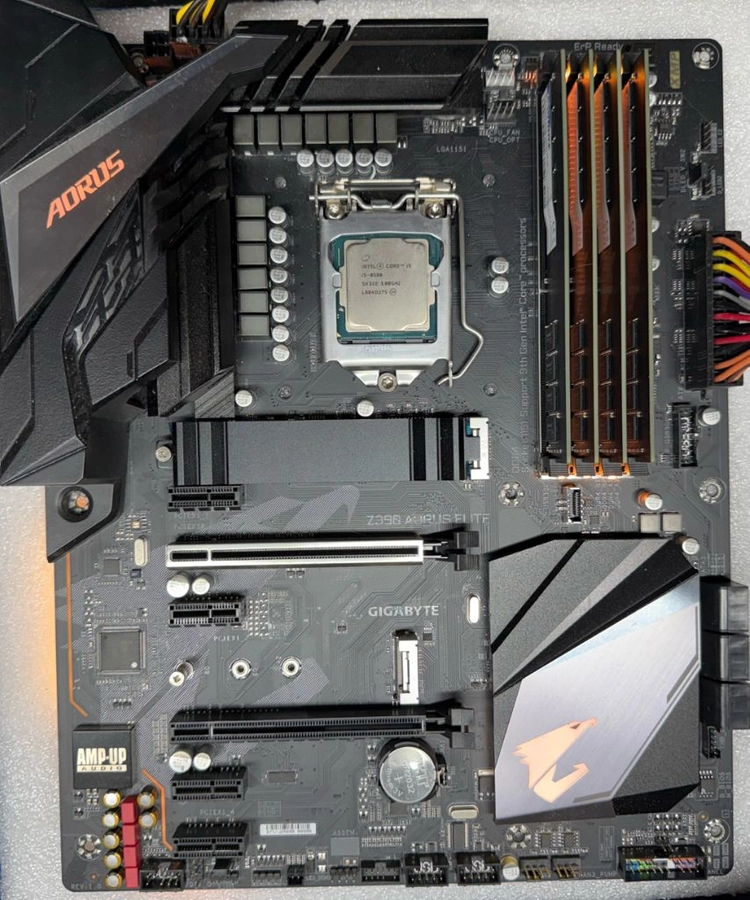 기가바이트 Z390 AORUS ELITE 메인보드 이미지
