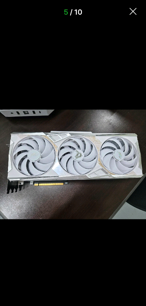 급매 - [내용 필독] RTX 4080S super 불칸 화이트 OC 용에디션 판매 합니다 이미지