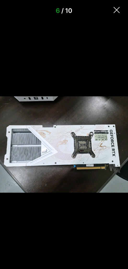 급매 - [내용 필독] RTX 4080S super 불칸 화이트 OC 용에디션 판매 합니다 이미지