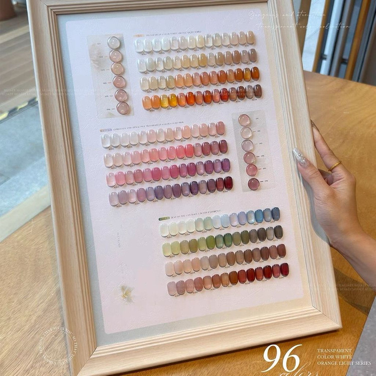 (새상품 당일배송!)젤네일 시럽젤96컬러세트 팝니다! 이미지