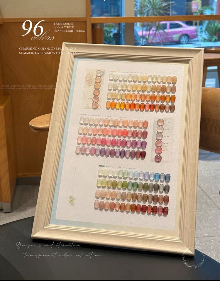 (새상품 당일배송!)젤네일 시럽젤96컬러세트 팝니다! 이미지