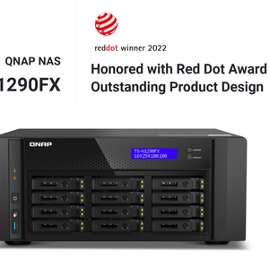 <SSD NAS 끝판왕> QNAP TS-h1290FX 판매 (최대 100Gbps 초고속 나스) 이미지