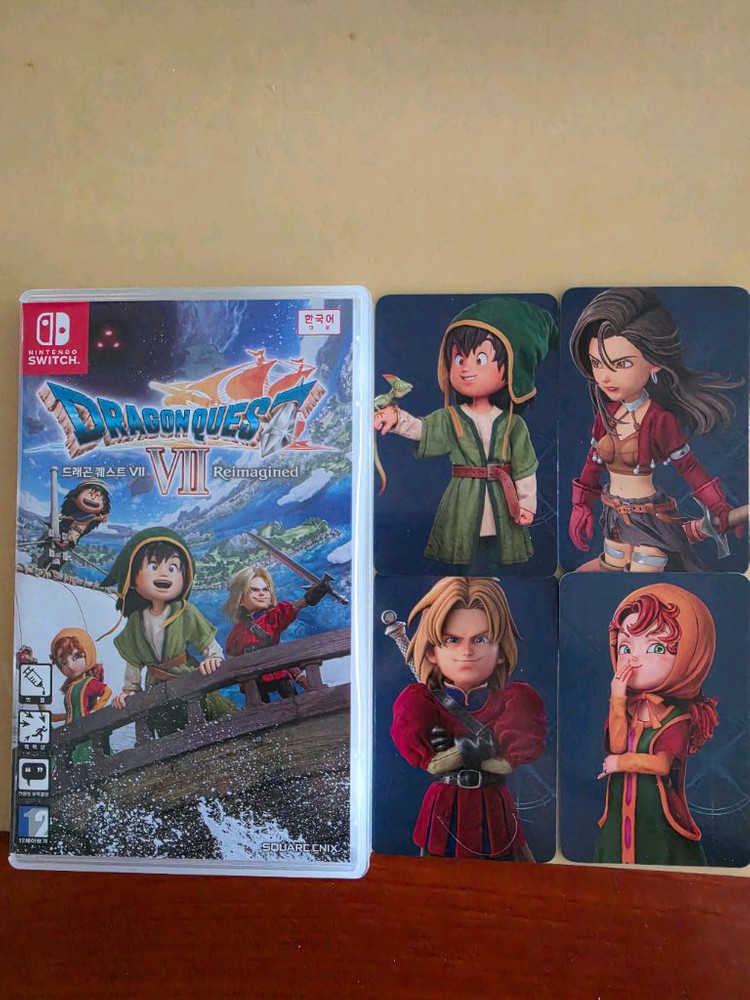 닌텐도 스위치 드래곤퀘스트7 리이매진드 팝니다. 이미지