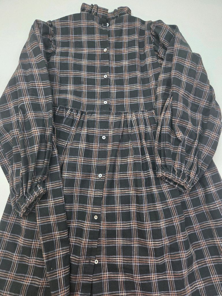 동그라미마켓 체크 여아 원피스 J1 사이즈 이미지